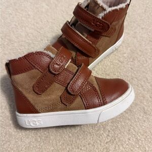 UGG Kids Brown and Tan Boots
